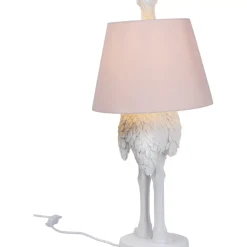 Best Tischleuchte Animal Ostrich Weis 66Cm Tischleuchten