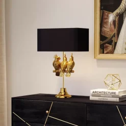 Clearance Tischleuchte Animal Parrots 71Cm Tischleuchten