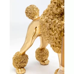 Clearance Tischleuchte Animal Poodle Gold 32Cm Tischleuchten