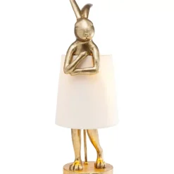 Hot Tischleuchte Animal Rabbit Gold 68Cm Tischleuchten