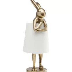 Hot Tischleuchte Animal Rabbit Gold 68Cm Tischleuchten
