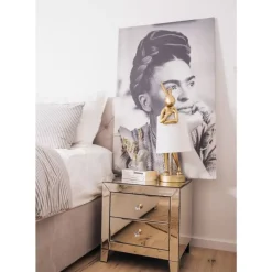 Hot Tischleuchte Animal Rabbit Gold 68Cm Tischleuchten