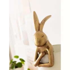 Hot Tischleuchte Animal Rabbit Gold 68Cm Tischleuchten