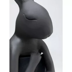 New Tischleuchte Animal Rabbit Matt Schwarz 68Cm Tischleuchten