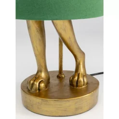 Online Tischleuchte Animal Rabbit Gold/Grun 68Cm Tischleuchten