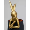 Hot Tischleuchte Animal Rabbit Gold/Schwarz 68Cm Tischleuchten