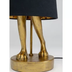Hot Tischleuchte Animal Rabbit Gold/Schwarz 68Cm Tischleuchten