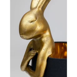 Hot Tischleuchte Animal Rabbit Gold/Schwarz 68Cm Tischleuchten