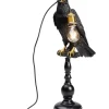 Outlet Tischleuchte Animal Sitting Crow Matt Schwarz Tischleuchten