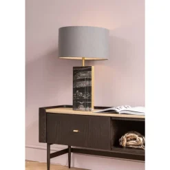 New Tischleuchte Charleston Marble 69Cm Tischleuchten