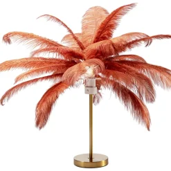 Sale Tischleuchte Feather Palm Rusty Red 60Cm Tischleuchten