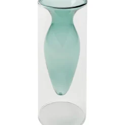 New Vase Amore Blau 20Cm Vasen