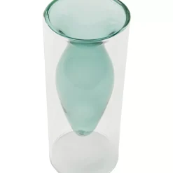 New Vase Amore Blau 20Cm Vasen