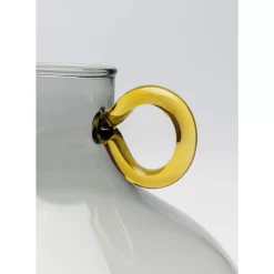 Hot Vase Amore Handle Grau 23Cm Vasen