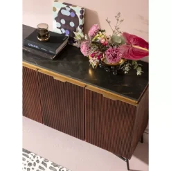 Online Vase Art Stones Gold 16Cm Vasen