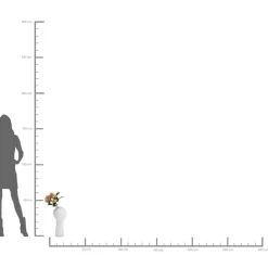 Clearance Vase Cabeza 40Cm Vasen