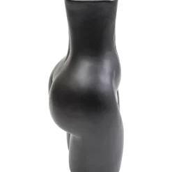 Outlet Vase Donna Schwarz 40Cm Vasen