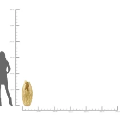 Sale Vase Feathers Gold 80 Vasen