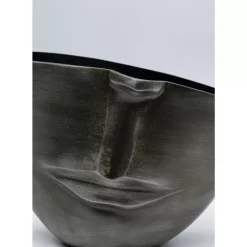 Online Vase Half Face Anthrazit 31Cm Vasen