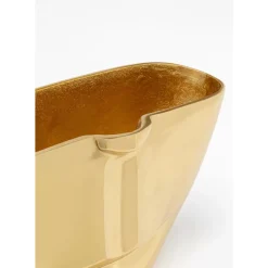 Discount Vase Half Face Gold 38Cm Vasen