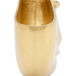 Discount Vase Half Face Gold 38Cm Vasen