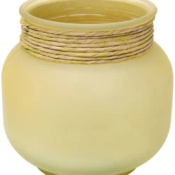 Vase Isola Storm Gelb 18Cm Vasen