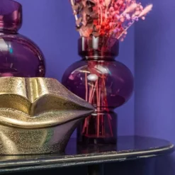 Outlet Vase Lips Gold Vasen