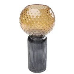 Online Vase Marvelous Duo Amber Grau 31Cm Vasen