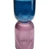 New Vase Marvelous Duo Blau Lila 40Cm Vasen
