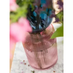 New Vase Marvelous Duo Blau Lila 40Cm Vasen