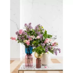 New Vase Marvelous Duo Blau Lila 40Cm Vasen