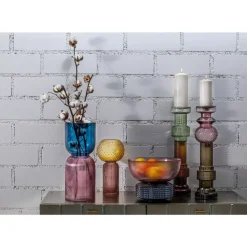 Vase Marvelous Duo Gelb Lila 31Cm Vasen