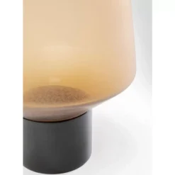 Clearance Vase Noble Ring Amber Matt 26Cm Vasen