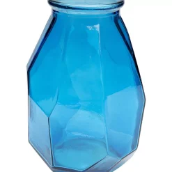 Online Vase Origami Blau 35Cm Vasen