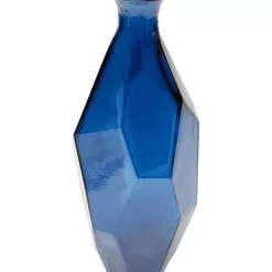 Vase Origami Blau 31Cm Vasen