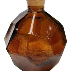 Outlet Vase Origami Braun 18Cm Vasen