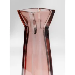New Vase Piramide Rosa 55Cm Vasen
