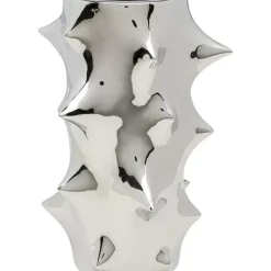 Outlet Vase Pointy Silber 30Cm Vasen