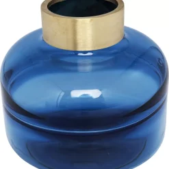 New Vase Positano Belly Blau 21Cm Vasen
