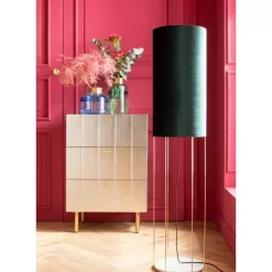 New Vase Positano Belly Blau 21Cm Vasen