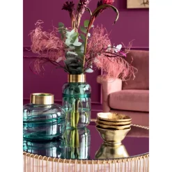 Clearance Vase Positano Belly Grun 28Cm Vasen