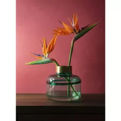 Hot Vase Positano Belly Grun 21Cm Vasen