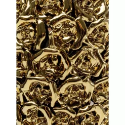 Vase Rose Multi Gold 45Cm Vasen