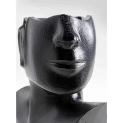 Online Vase Rostro Side Schwarz 27Cm Vasen