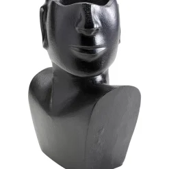 Online Vase Rostro Side Schwarz 27Cm Vasen