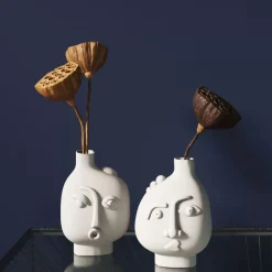 Clearance Vase Spherical Face Right 16Cm Vasen