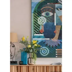 Vase Tutti Blau 40Cm Vasen