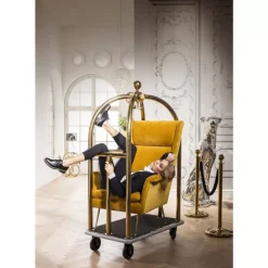 Online Vip Gepackwagen Vegas Gold Kleinmöbel & Sonstiges