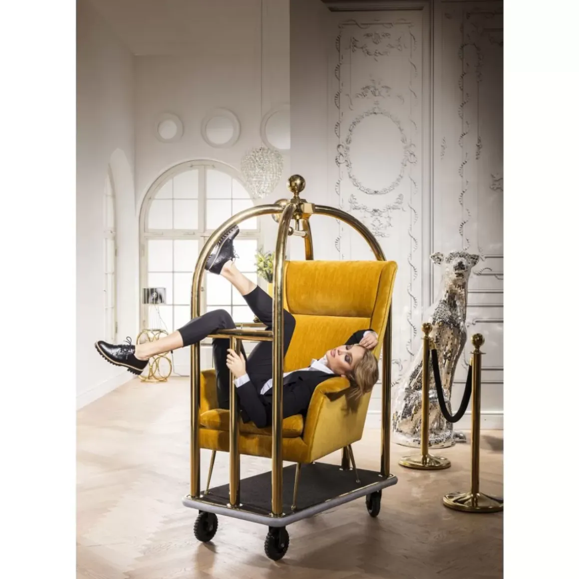 Online Vip Gepackwagen Vegas Gold Kleinmöbel & Sonstiges