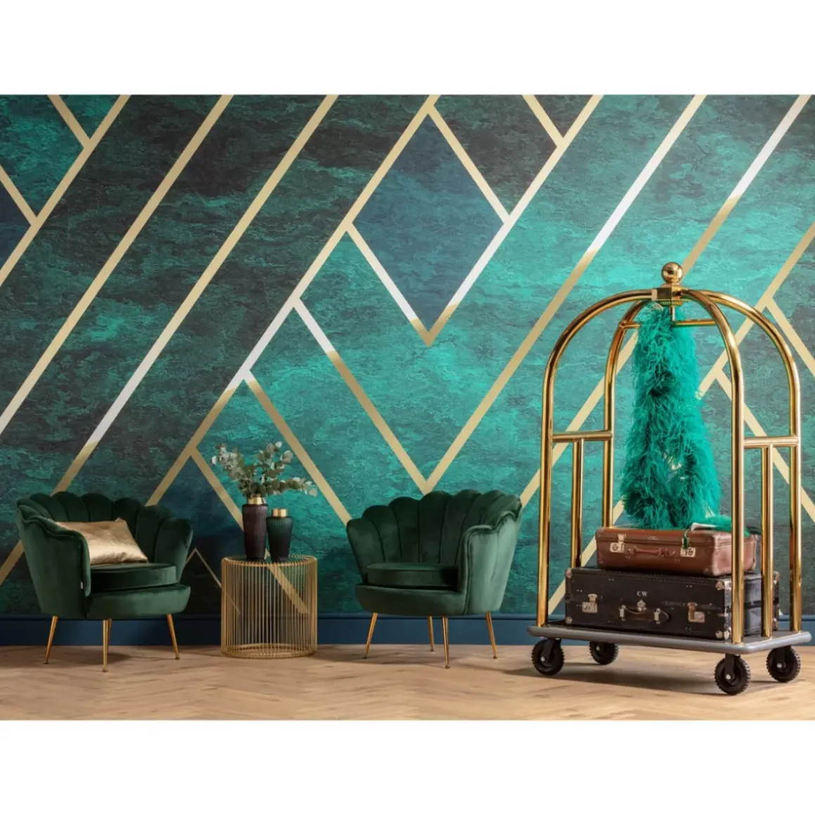 Online Vip Gepackwagen Vegas Gold Kleinmöbel & Sonstiges